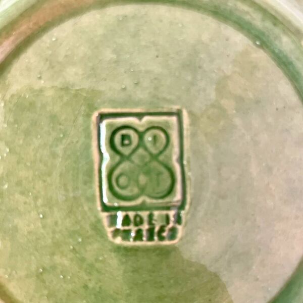 Service à café ou thé en céramique vernissée Biot années 60