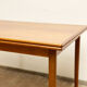Extendable mid century teak dining table by scovby, denmark, 1950s