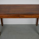 Antique French Louis XVI Walnut Writing Desk / Side Table 1920's