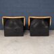 Vintage 20thc pair of italian leather lounge chairs by rossi di albizzate