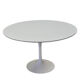 Space age tulip table with wooden top, Italy 1970s