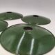 Enamelled sheet metal lampshade