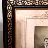 Old photo on Napoleon III style frame