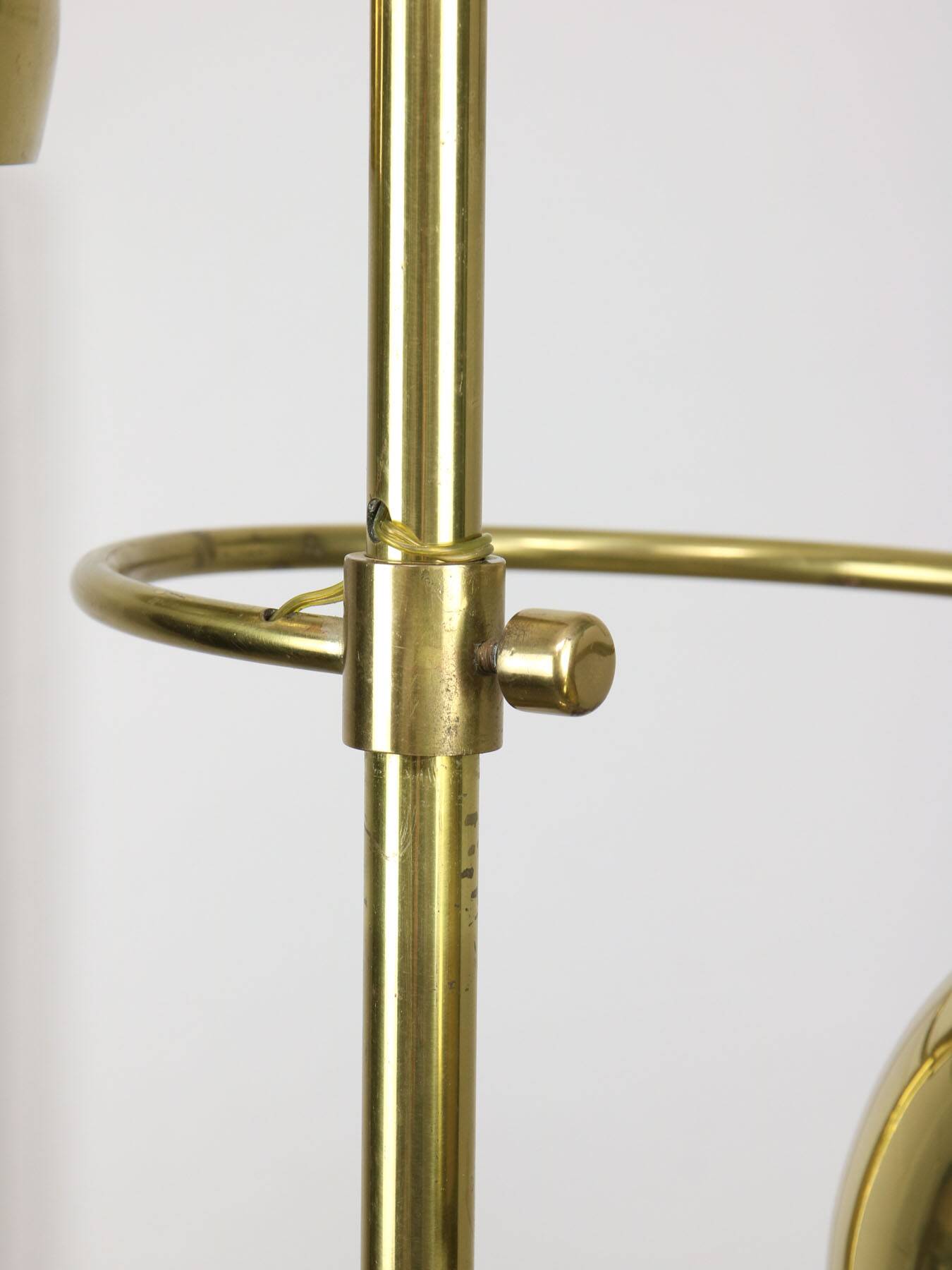 Vintage Italian Brass Ceiling Chandelier