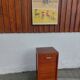 Small piece of furniture, roll-top filing cabinet