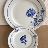 Lot 10 plates and flat
