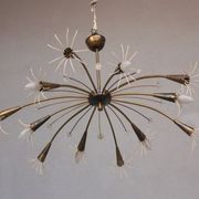 Chandelier 12 light 1960