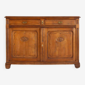 Old vintage Parisian 2-door cabinet / sideboard 1930 in its original condition.