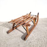 Old wooden sled