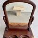Victorian Mahogany Vanity Mirror