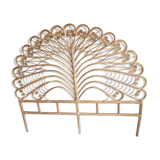 Rattan headboard