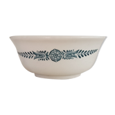 Old iron earth bowl