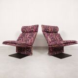 Saporiti chairs in Missoni fabric