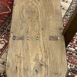 Bench with backrest
