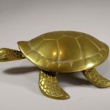 BRASS "TURTLE" POCKET TRAY