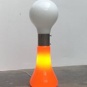 Murano Glass Floor Lamp Model Birillo Mid-Century Italian Space, 1960s