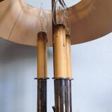 Empire-style three-light bouillotte lamp