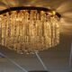 J.T. Kalmar Plaffoniere with Murano glass crystals, Austria 1960
