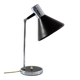 Italian Mid-Century Desk Lamp, Chrome and Black, 1960s