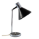 Italian Mid-Century Desk Lamp, Chrome and Black, 1960s