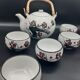 Teapot and 5 cups inspired by Japan