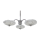 Art Deco chrome chandelier/Napako, 1930´s.