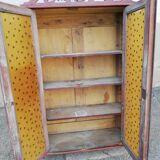 Mahogany wall window