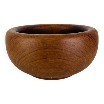 Danish teak fruit bowl, 1960s, Scandinavian.