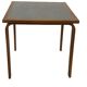 Vintage birch table/desk Magnus Olesen Danish Design