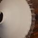 White opaline lampshade with a scalloped edge Ø 25.5 cm, first half of the 20th century.
