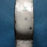 Raku dish with 4 compartments that can be used as an appetizer dish