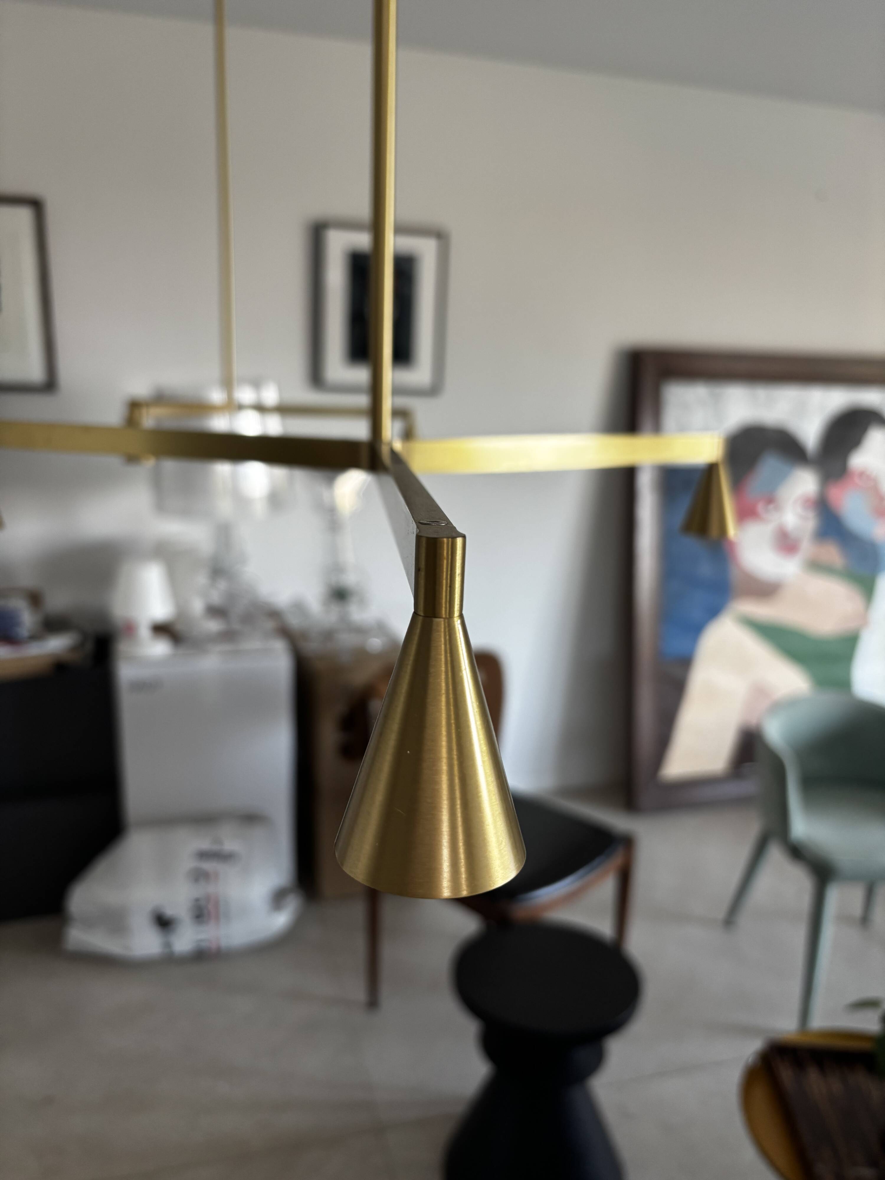 Lustre Austère par Hans Verstuyft
