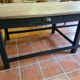 Table de drapier avec 2 tiroirs