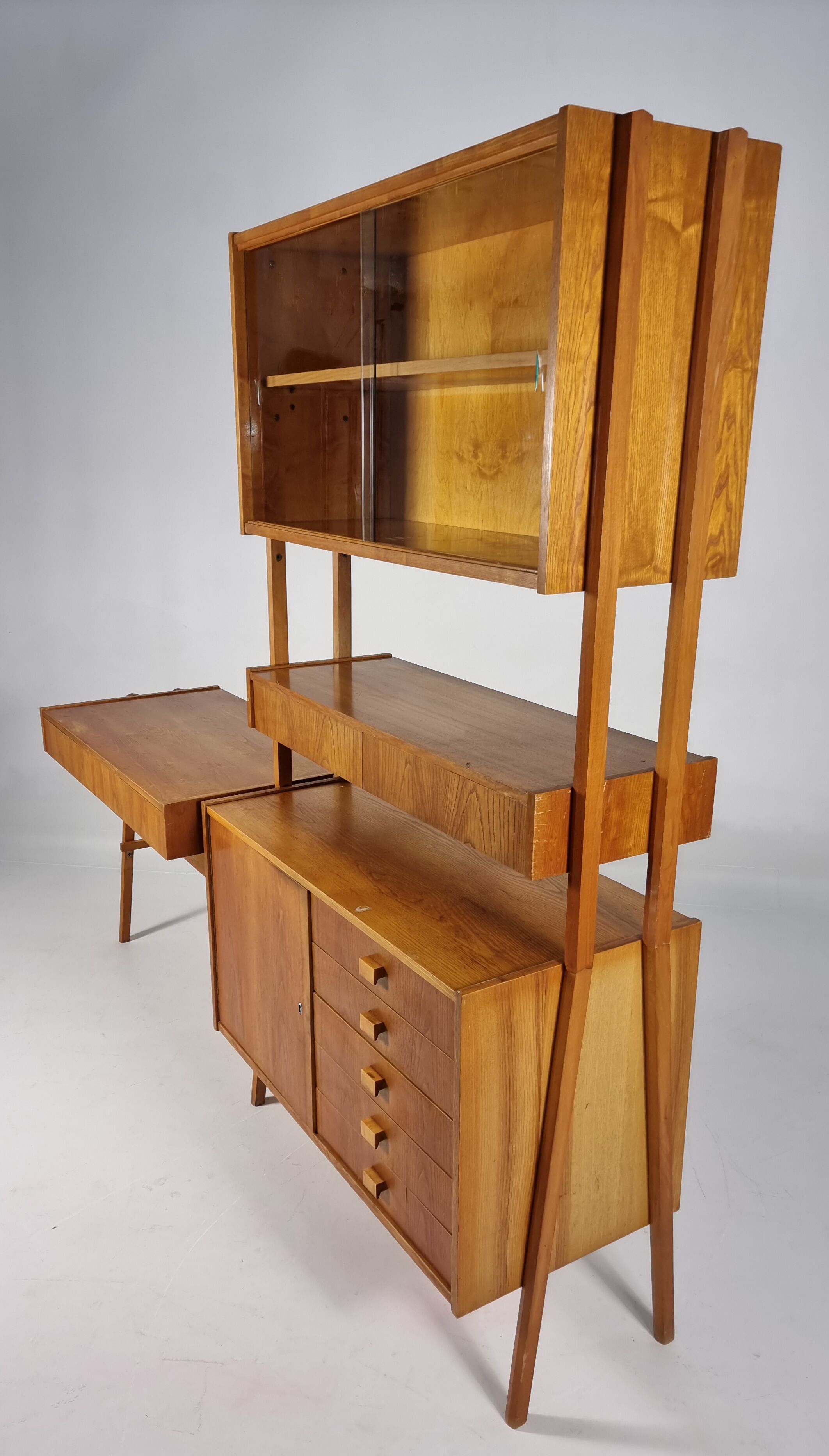 Cabinet set of Furniture by František Jirák, 1970s