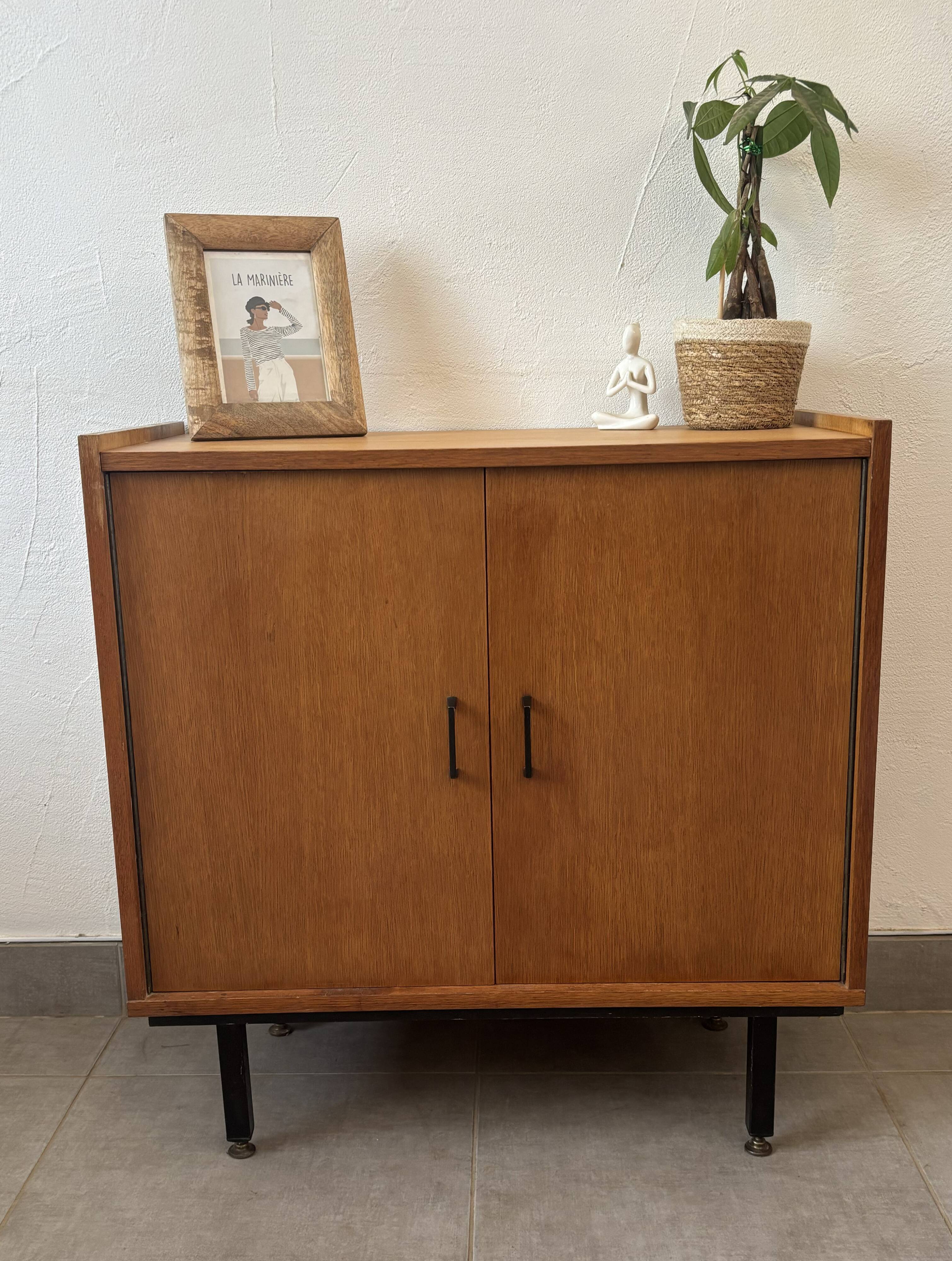 Buffet vintage en chêne, années 60