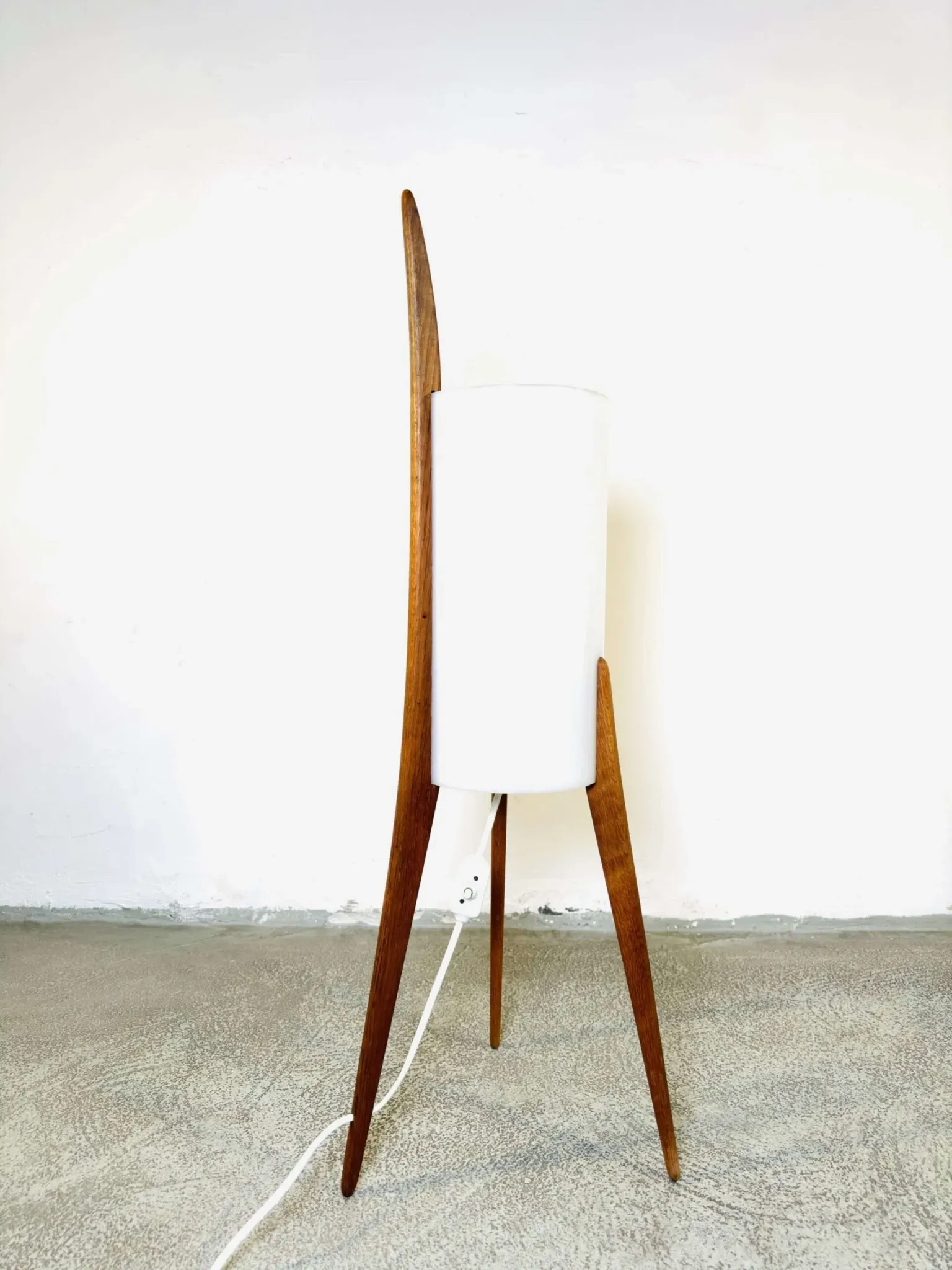 Model 308 Floor Lamp By Uno & Östen Kristiansson For Luxus, Sweden, 1960S