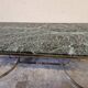 Brass coffee table with Alpine green veined marble top - 1960