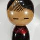 Kokeshi doll, laqué wood, Japan 1945