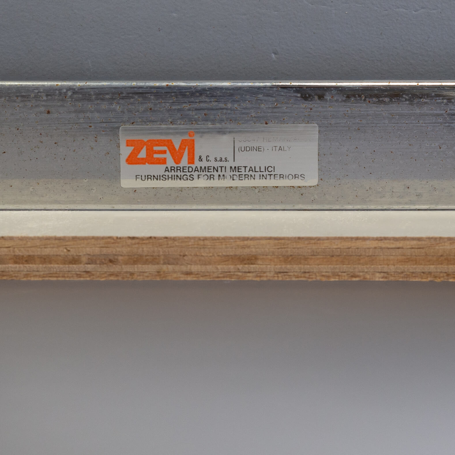 70s chrome plated square design dining chair for Zevi set/4