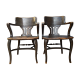 Pair of American armchairs