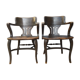 Paire de fauteuils américain