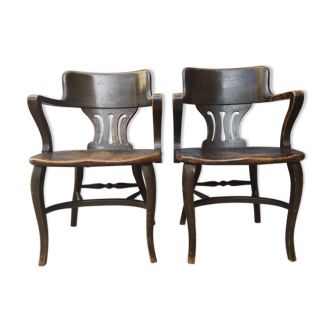 Pair of American armchairs