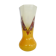 Vase Art Nouveau signé Leg à motifs géométriques 29 cm