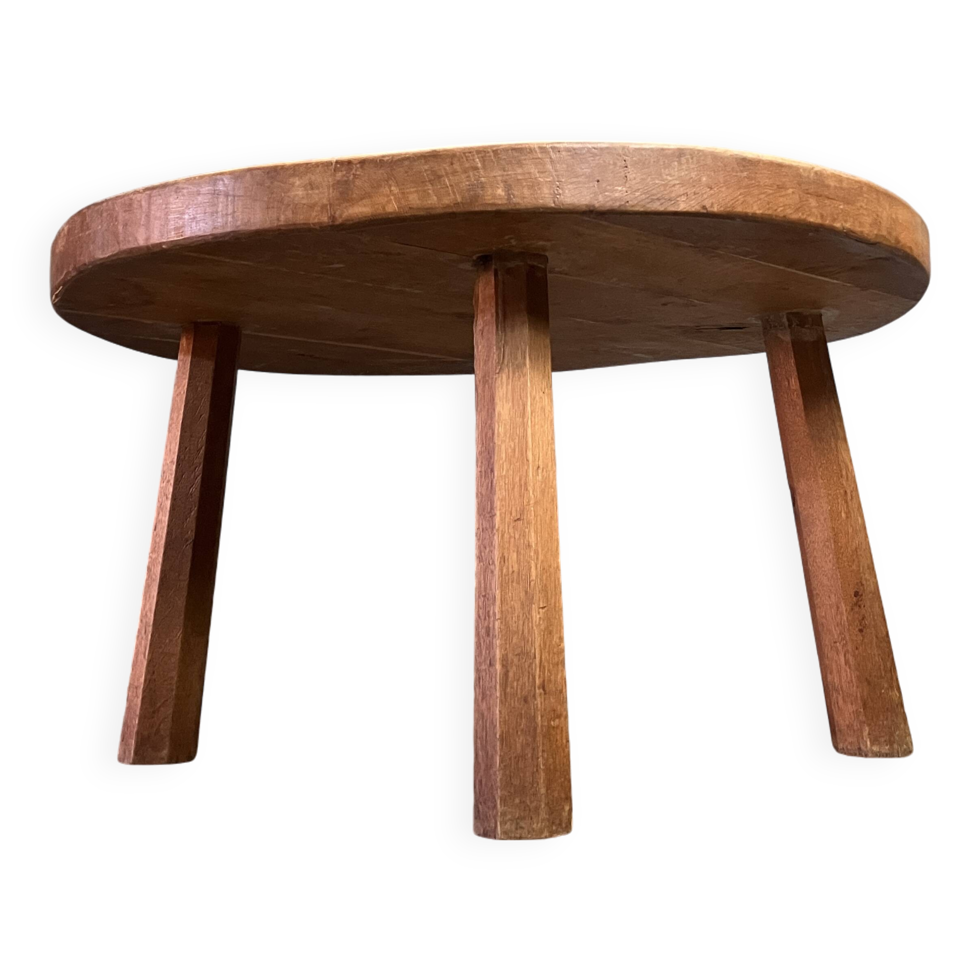 Brutalist coffeetable oak rustic japandi wabi sabi
