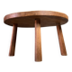 Brutalist coffeetable oak rustic japandi wabi sabi