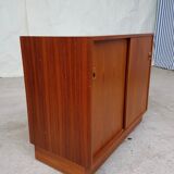 Mid century Danish media cabinet by Horsens Hjornebo