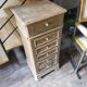 Solid wood storage unit