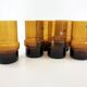 Ensemble de 6 verres à orangeade / pichet / seau à glace • Italy • 1970