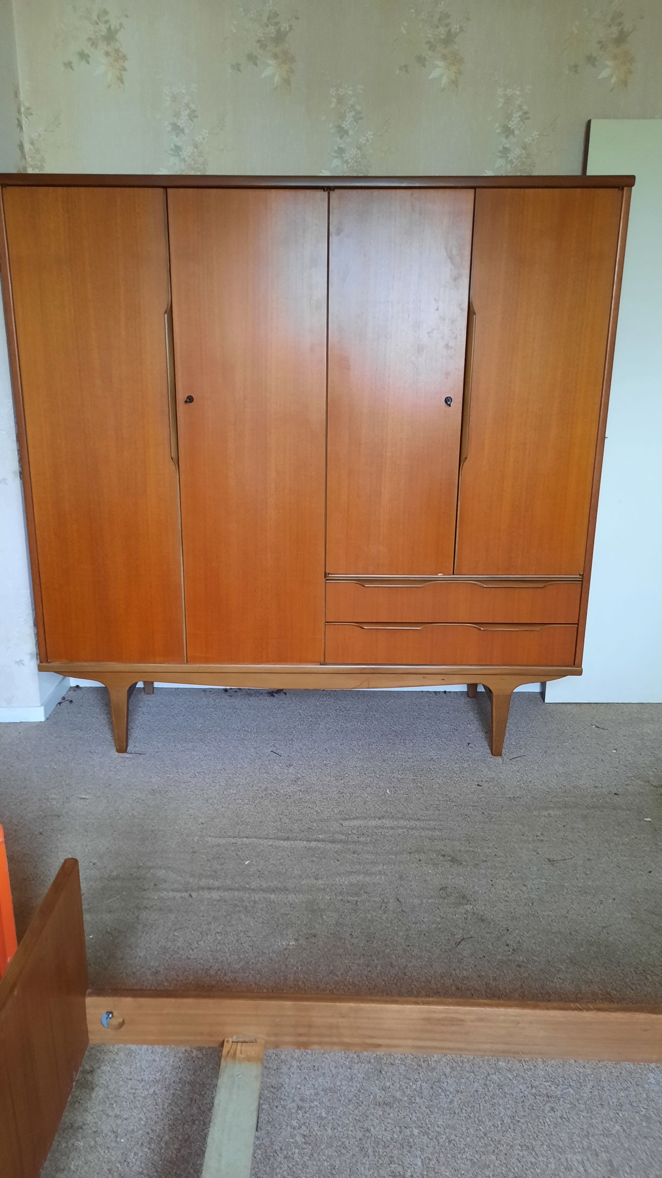 Scandinavian style wardrobe