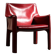 Fauteuil en cuir 'CAB 414' par Mario Bellini pour Cassina | Italie 1982